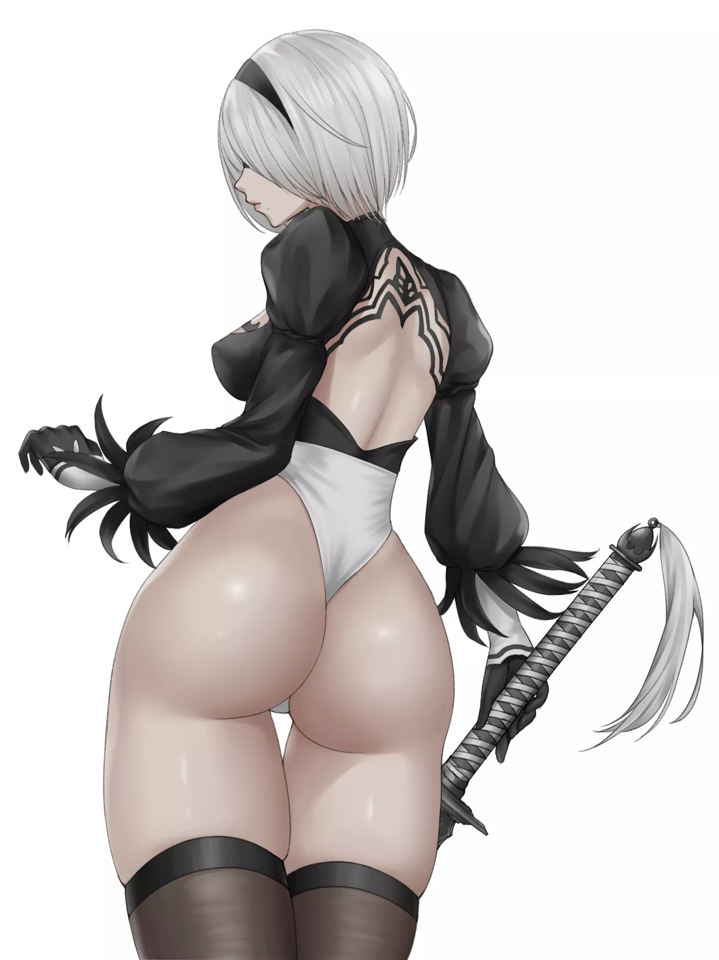 2B Nier Automata Nudes Thighdeology NUDE PICS ORG