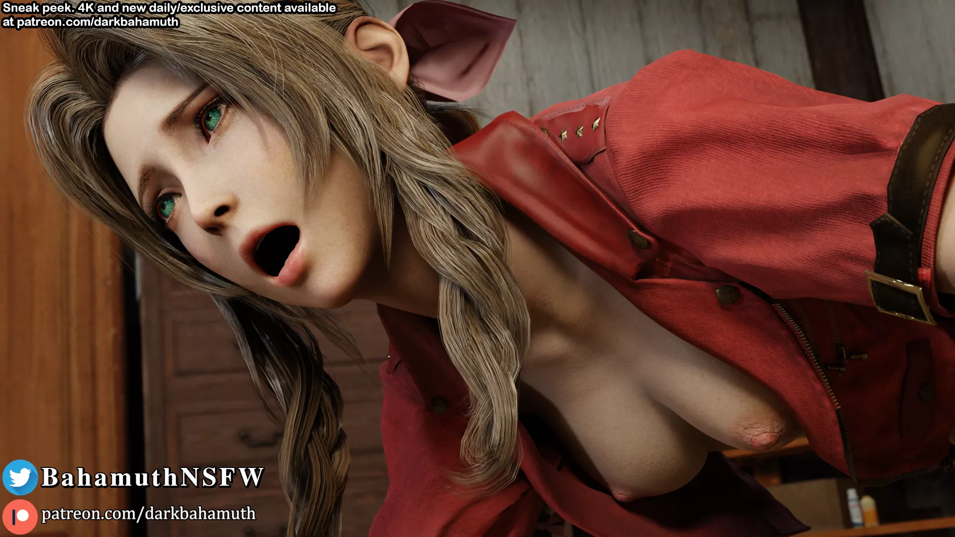 Aerith Sneak Peek Bahamuthnsfw Nudes Finalfantasynsfw Nude Pics Org