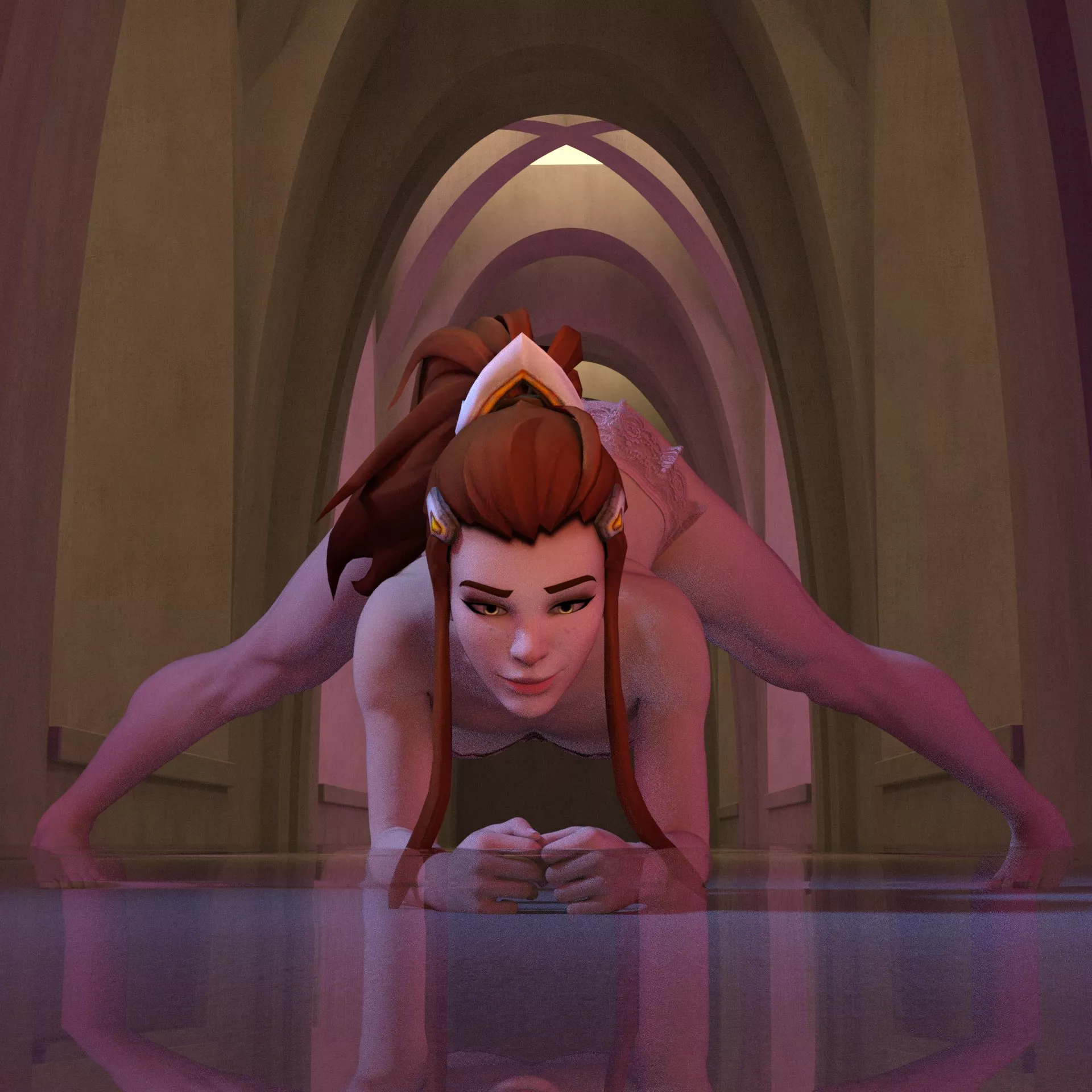 Brigitte Trying Out The Jacko Pose Nudes Overwatch Porn Nude Pics Org