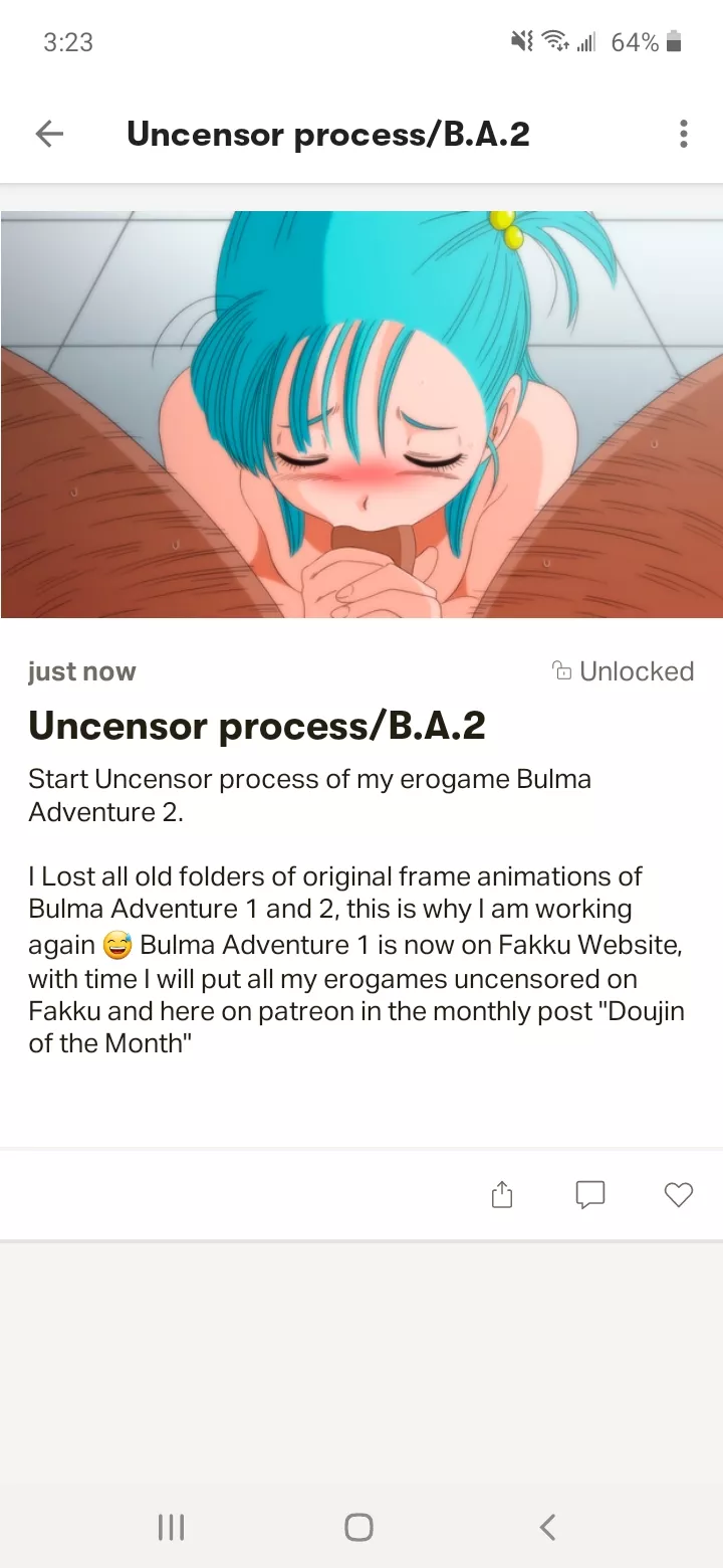 Bulma Adventure 2 Is Getting Uncensored Nudes Dbz34 NUDE PICS ORG