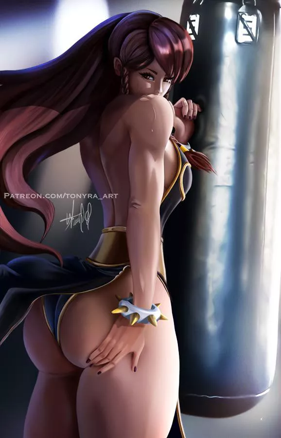 Chun Li Is Ready To Train Tonyra Art Street Fighter Nudes Rule34