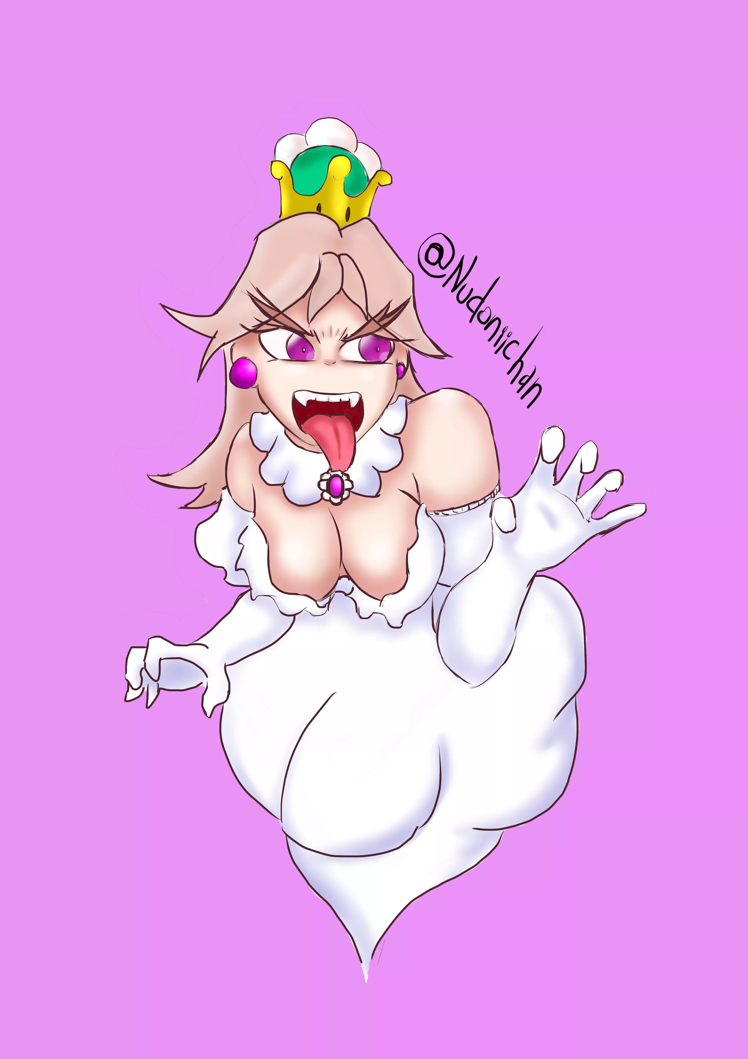 Daisy Ish Booette By Nudoniichan Nudes Bowsette NUDE PICS ORG