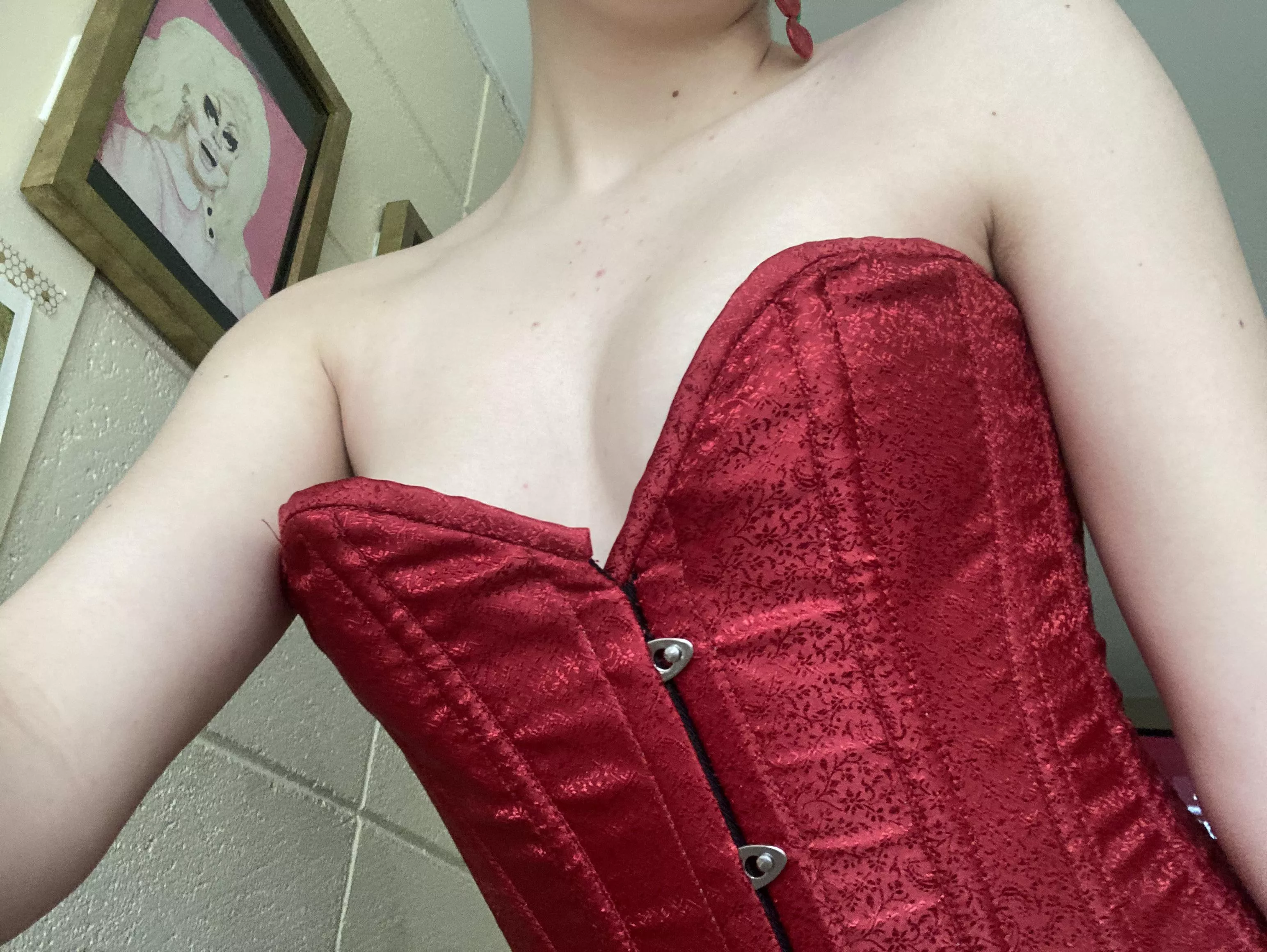 Do I Look Good In Red Nudes Corsetsnsfw NUDE PICS ORG