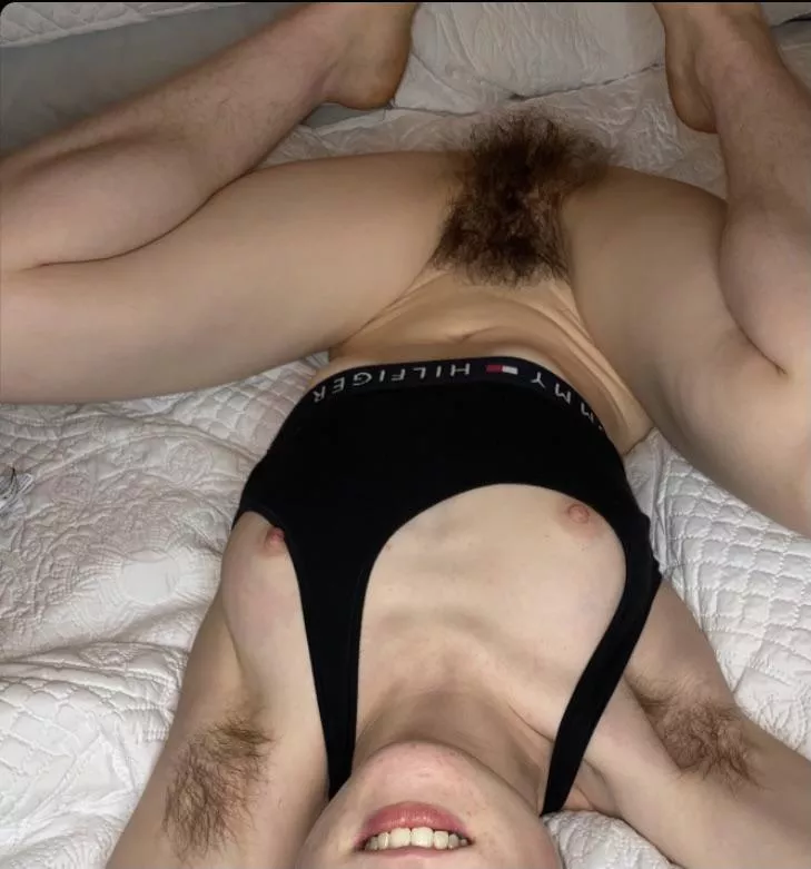 Do You Prefer My Hairy Legs Pits Or Pussy Nudes HairyAssGirls