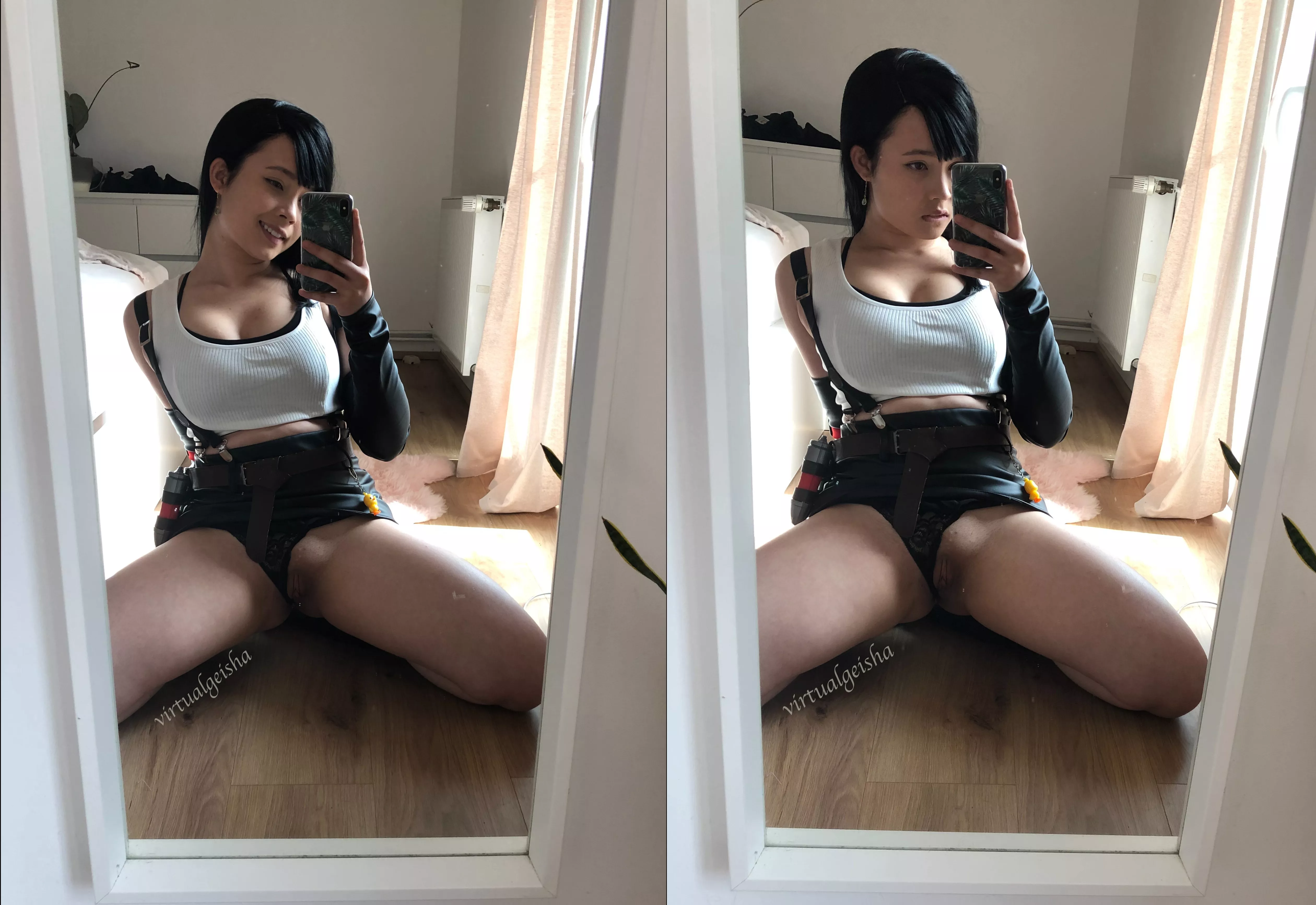 Do You Prefer Tifa S Lip Bite Or Smirk Nudes Virtualgeisha Nude