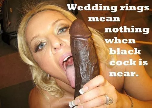 Dont Let The Ring Bind You From BBC Nudes WeddingRingShowing NUDE