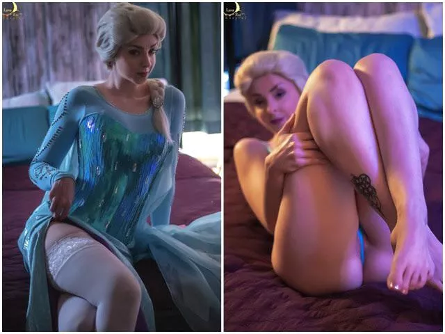 Elsa On Off By Lunaraecosplay Self Nudes Cosplayonoff Nude Pics Org