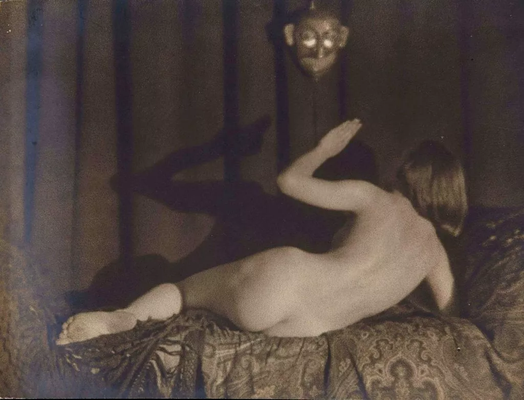 Germaine Krull Dance Study With Mask Berlin 1923 From The Series