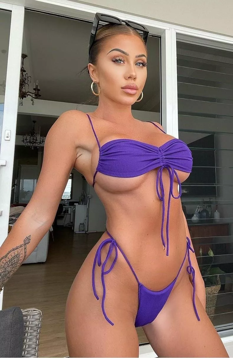 Gorgeous In Purple Nudes BimboOrNot NUDE PICS ORG