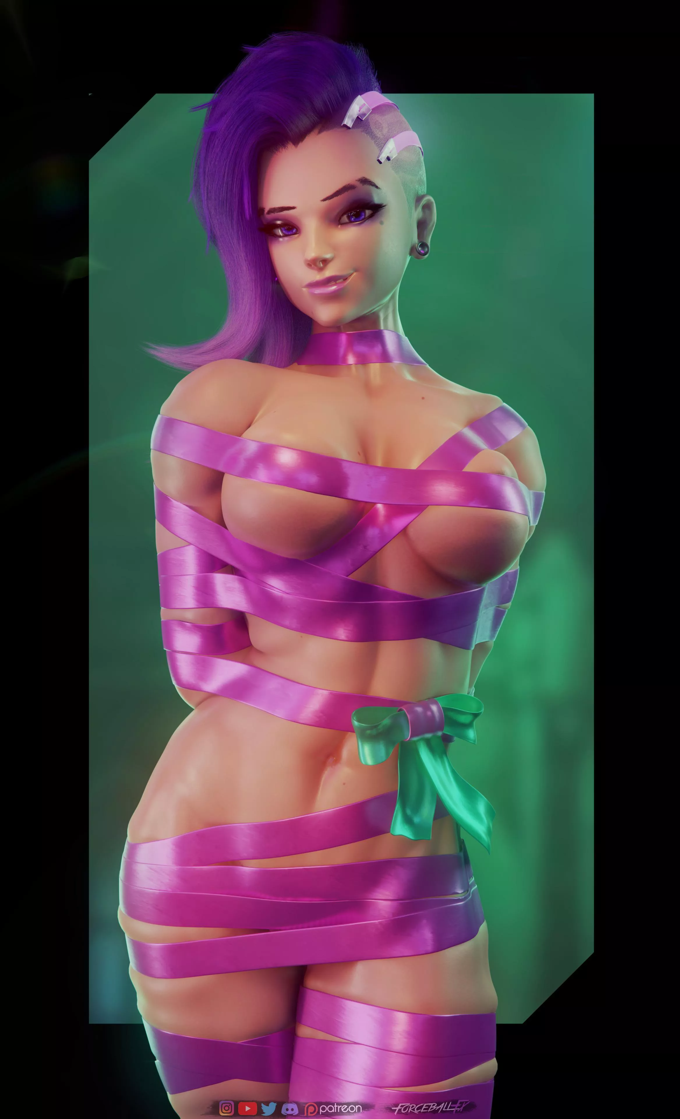 Happy Birthday From Sombra Forceballfx Nudes Overwatch Porn NUDE