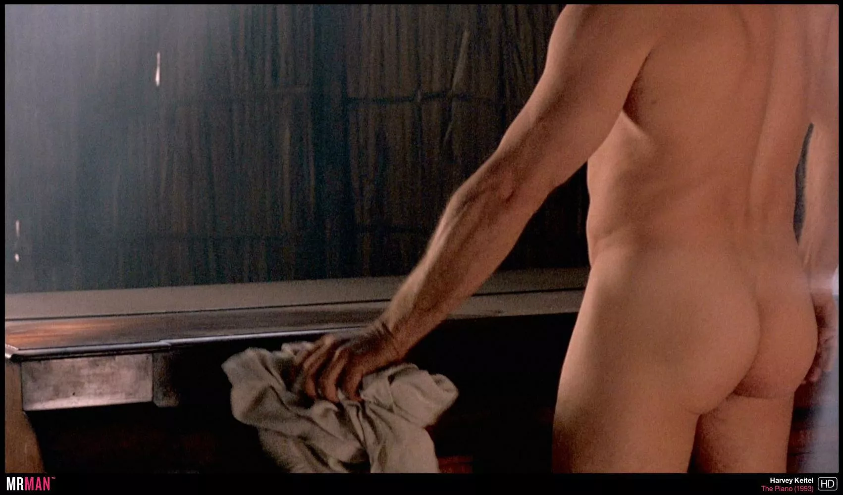 Harvey Keitel Actor Naked In The 1993 Film The Piano Nudes