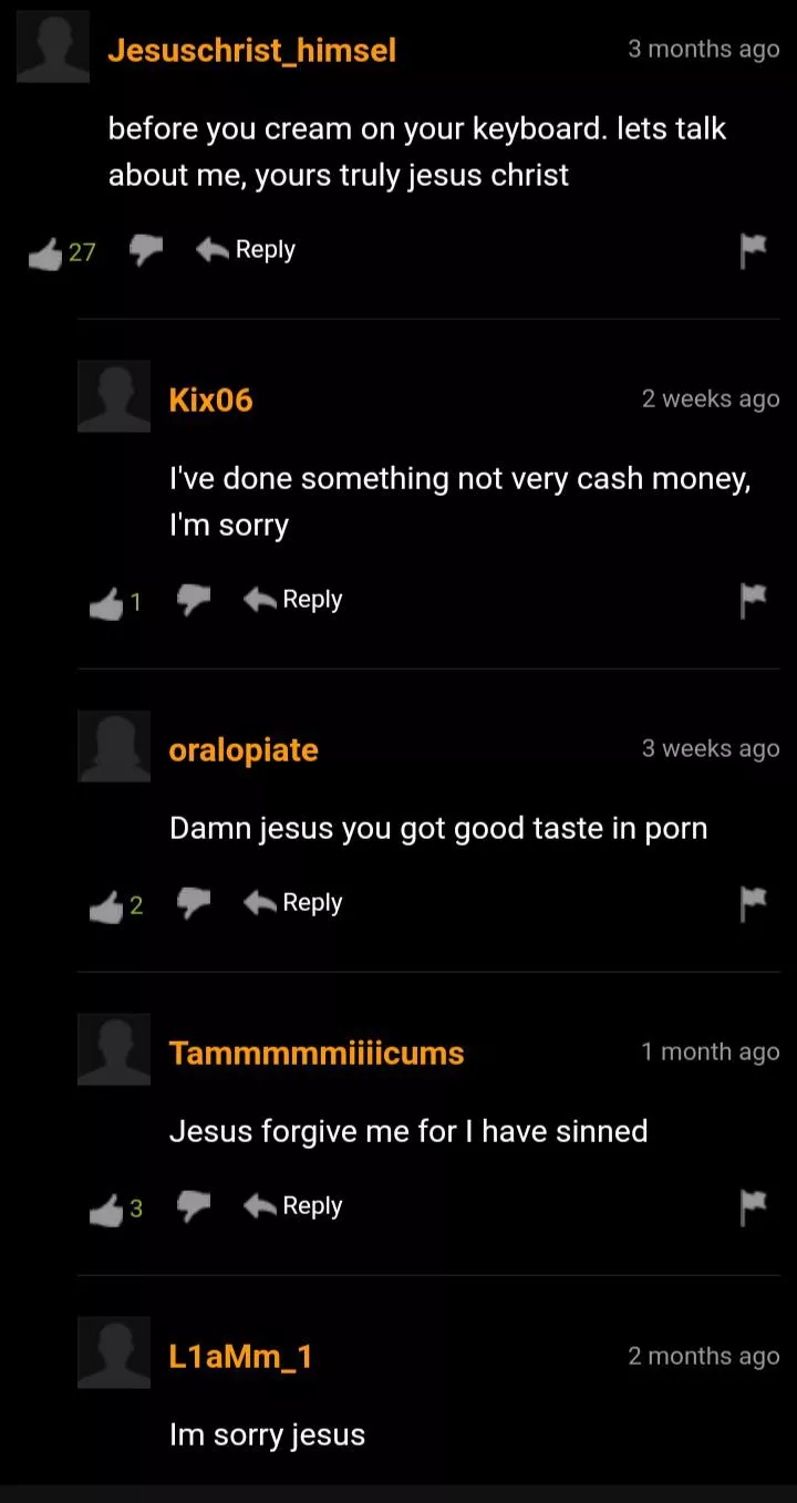 I M Sorry Jesus Nudes PornhubComments NUDE PICS ORG