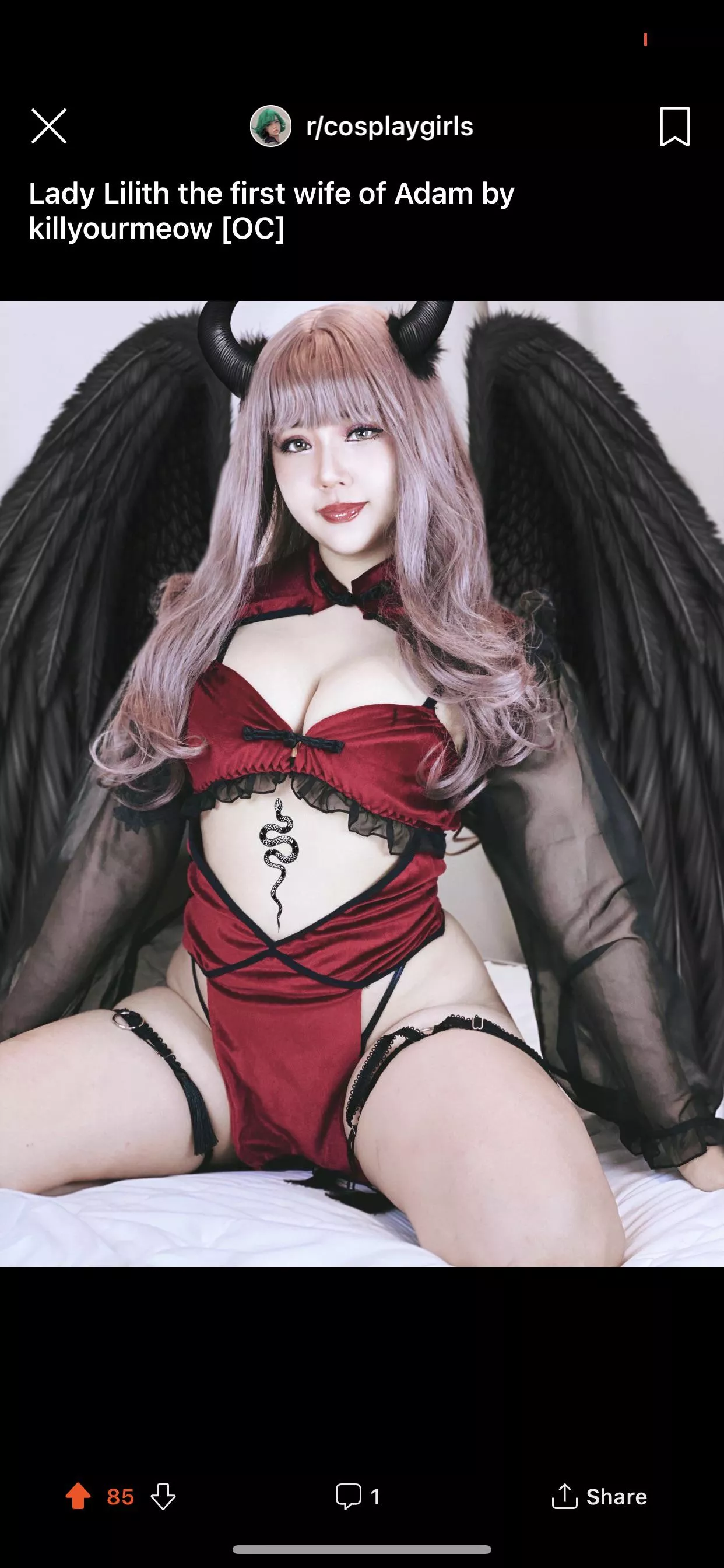 Lady Lilith By Killyourmeow Self Nudes Cosplayonoff NUDE PICS ORG