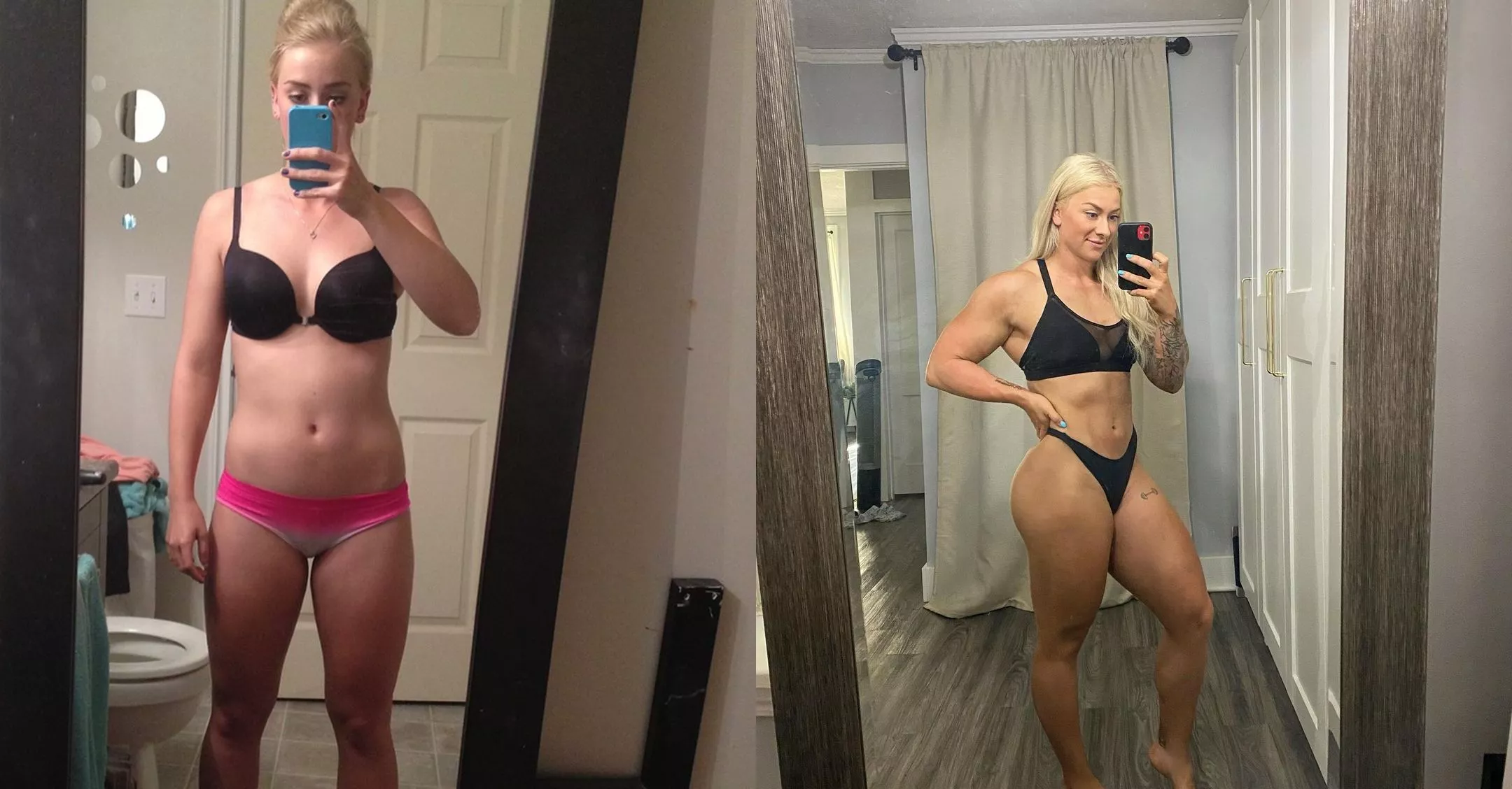 Melissa Peacock 130 Lb Vs 180 Lb Nudes ProgressiveGrowth NUDE