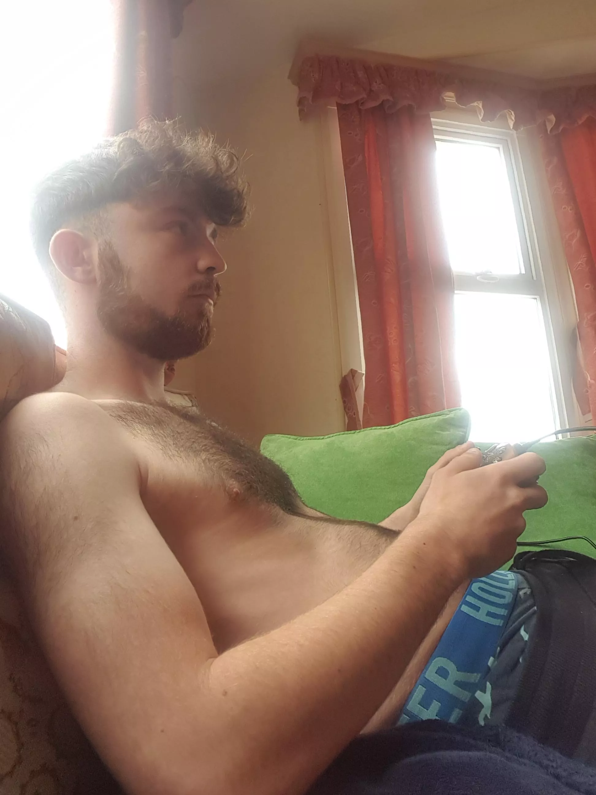 Playing Xbox Naked Telegraph