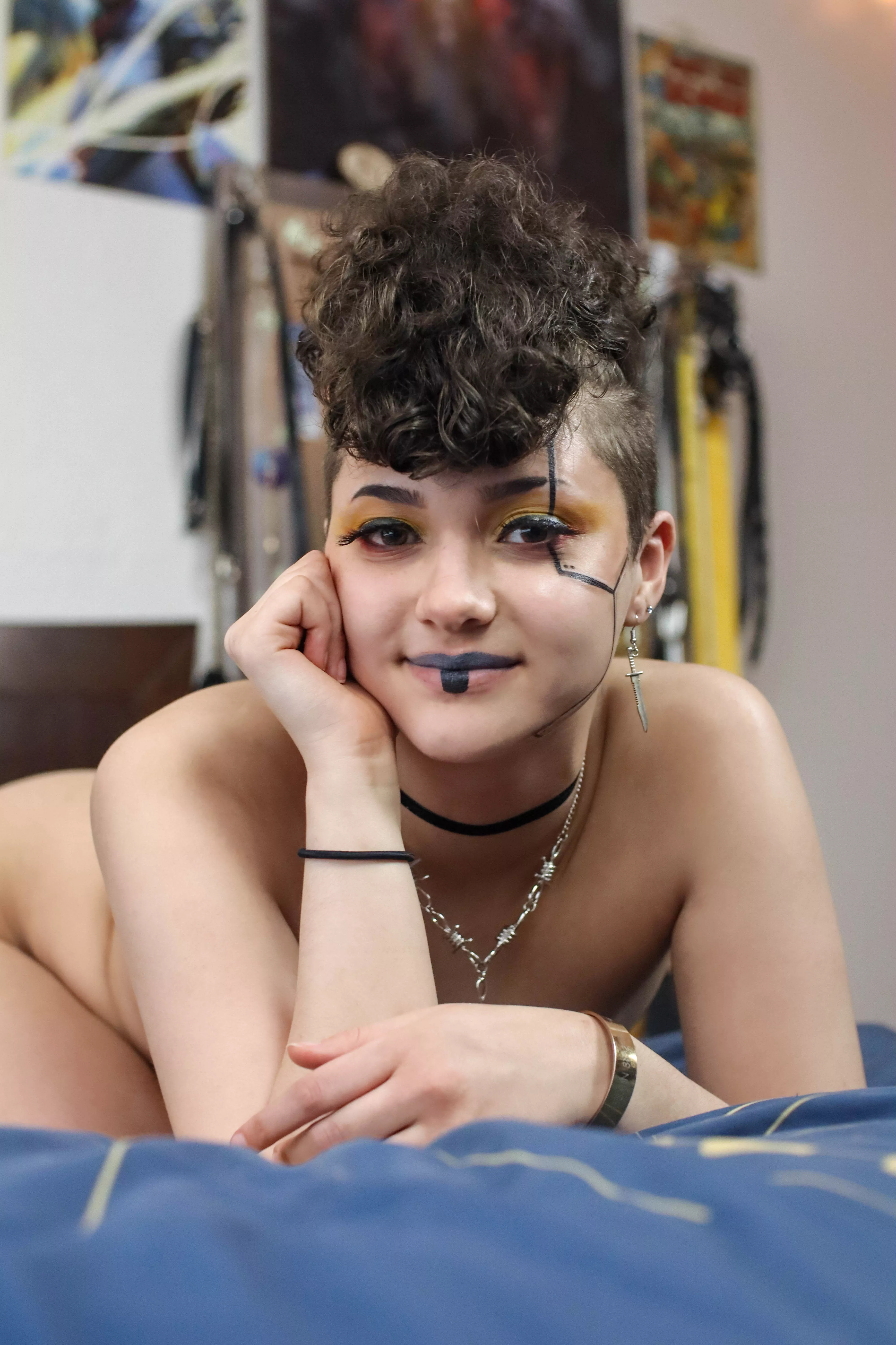 My Cyberpunk Makeup Nudes Makeupfetish Nude Pics Org