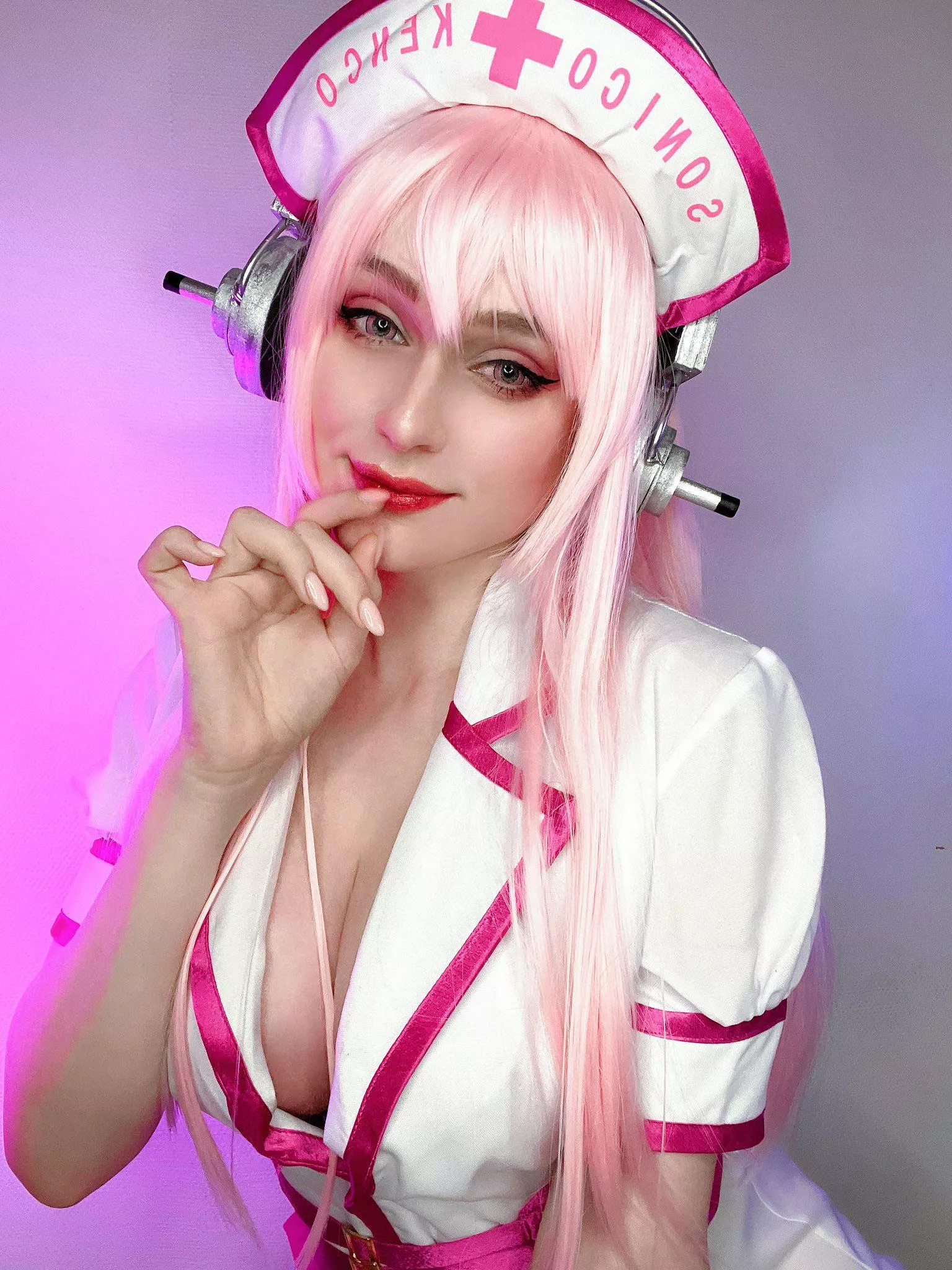 Nurse Sonico From Super Sonico By Shadory Nudes Cosplayboobs Nude