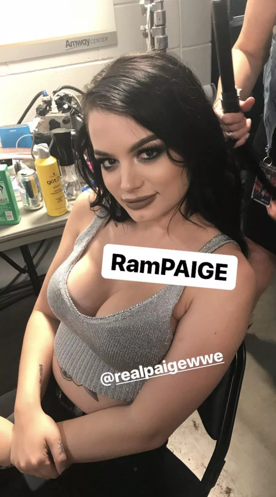 Paige Showing Off That Rack Nudes Wrestlefap Nude Pics Org