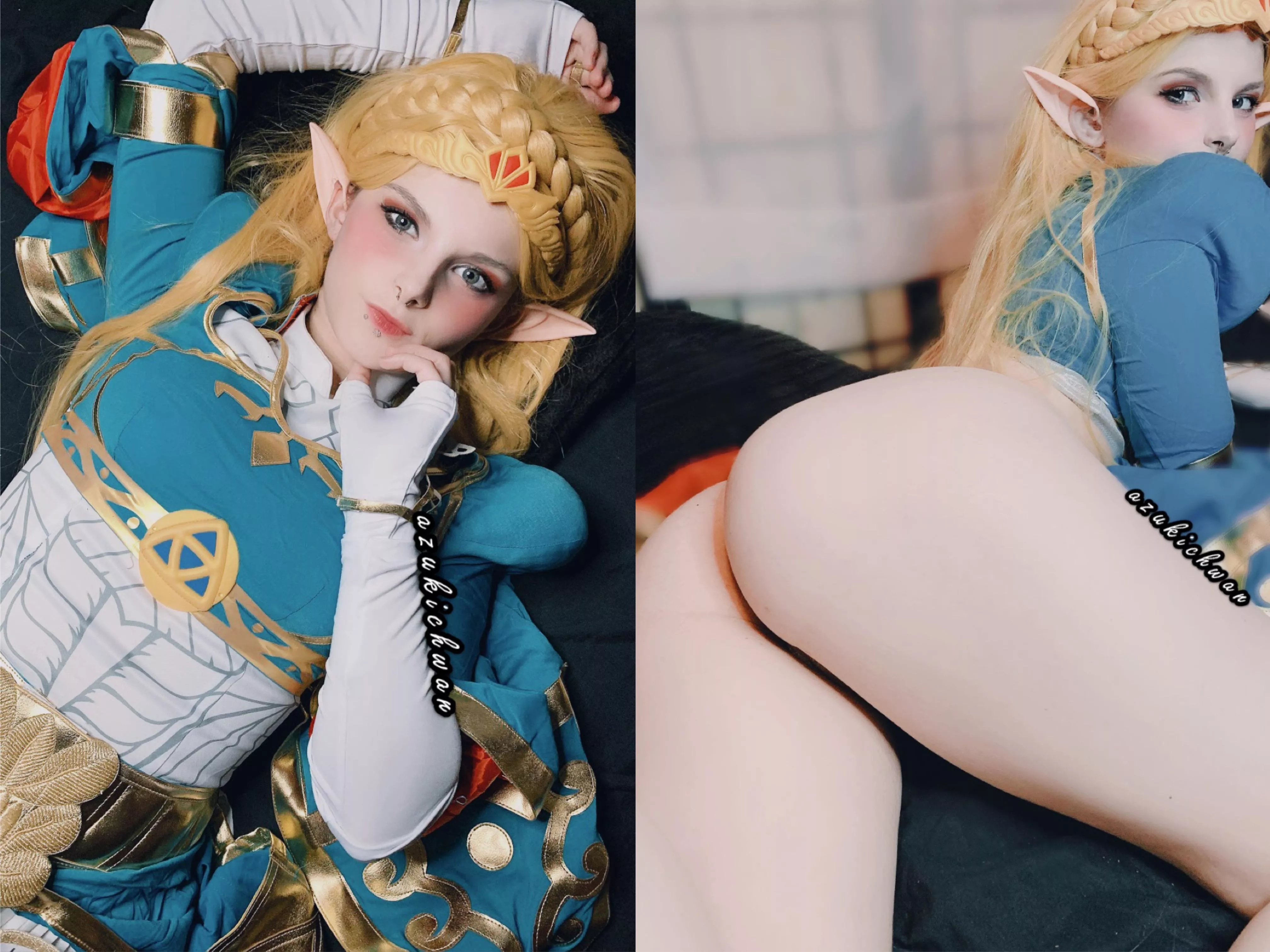 Princess Zelda Breath Of The Wild Azukichwan Nudes Rule Ass