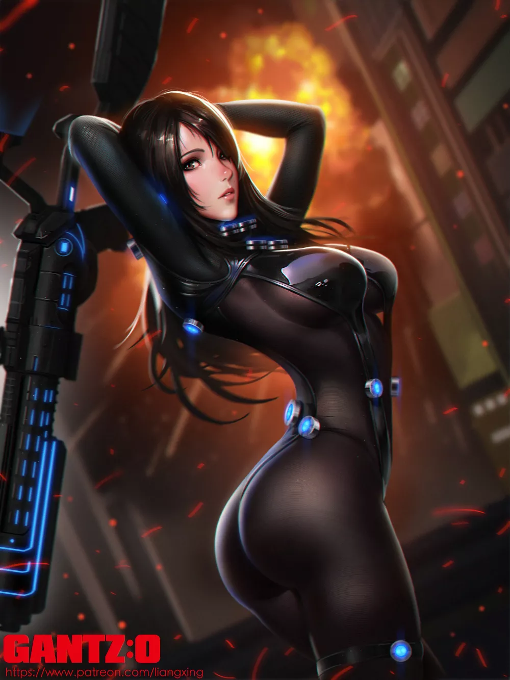 Reika Shimohira Gantz Suit Liang Xing Gantz Nudes Rule Ass