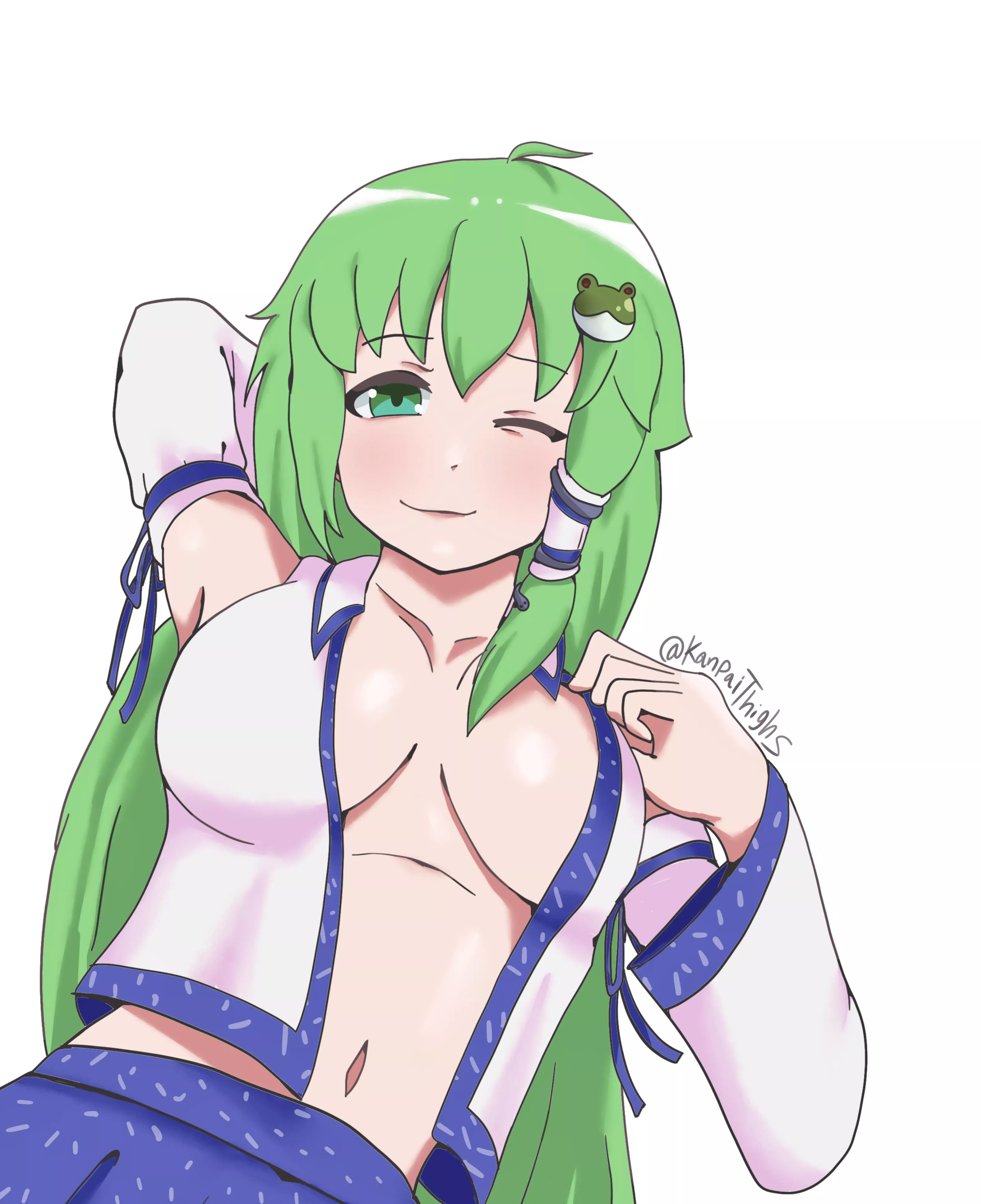 Sanae Nudes Touhou Nsfw Nude Pics Org