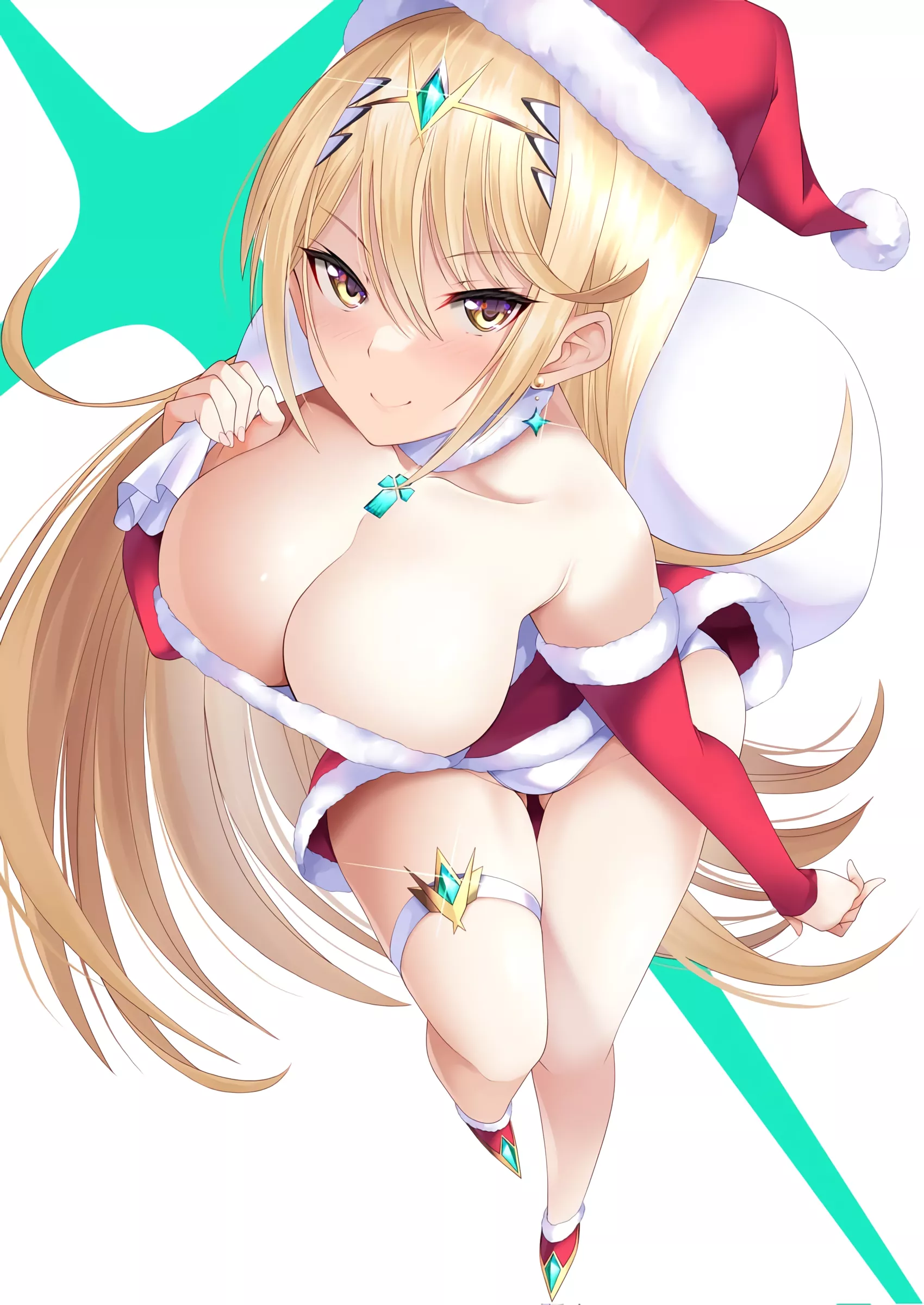 Santa Mythra Kou Xenoblade Chronicles Nudes Ecchi Nude