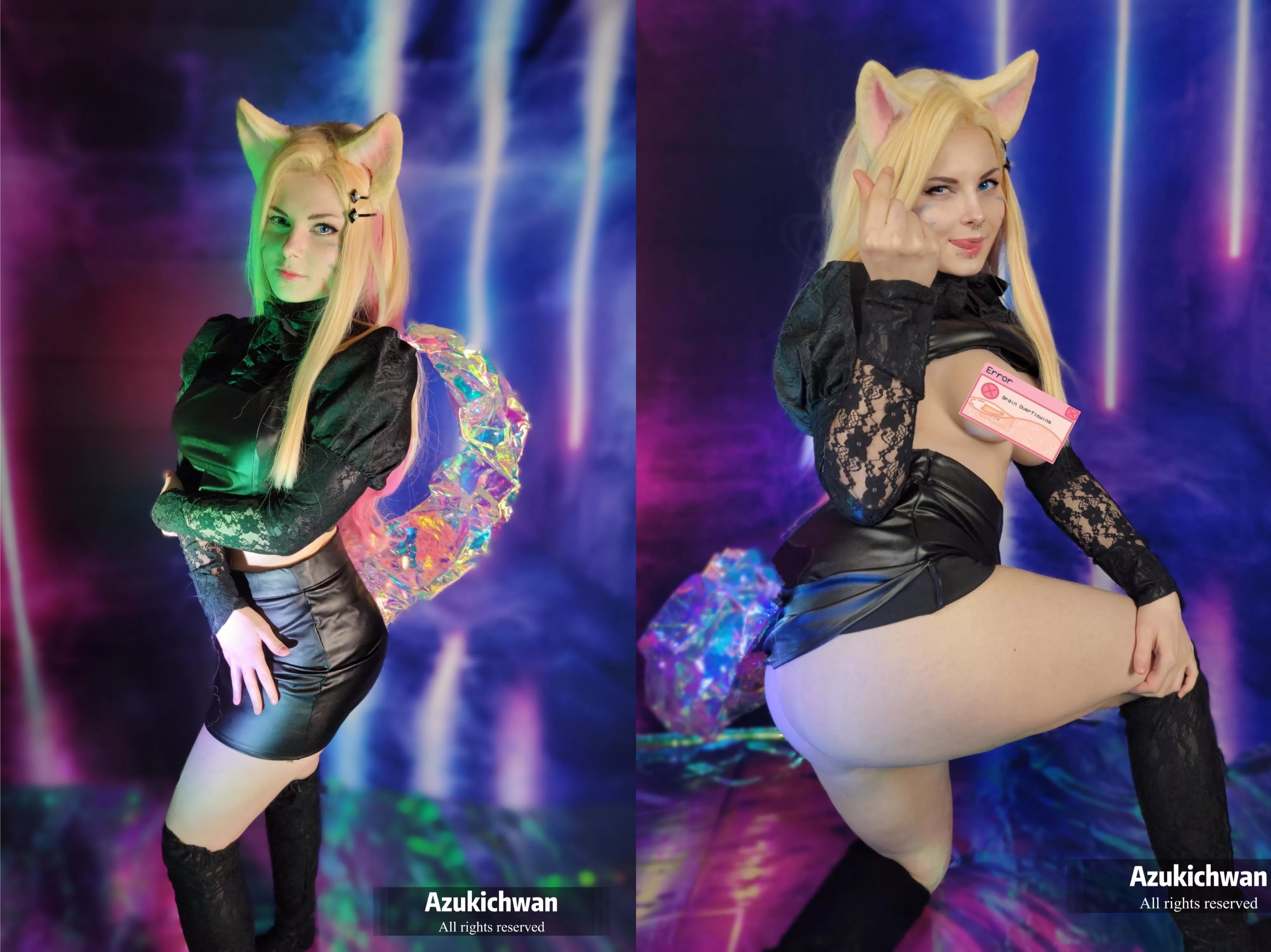 Self Ahri Cosplay By Azukichwan Nudes Ahritime Nude Pics Org