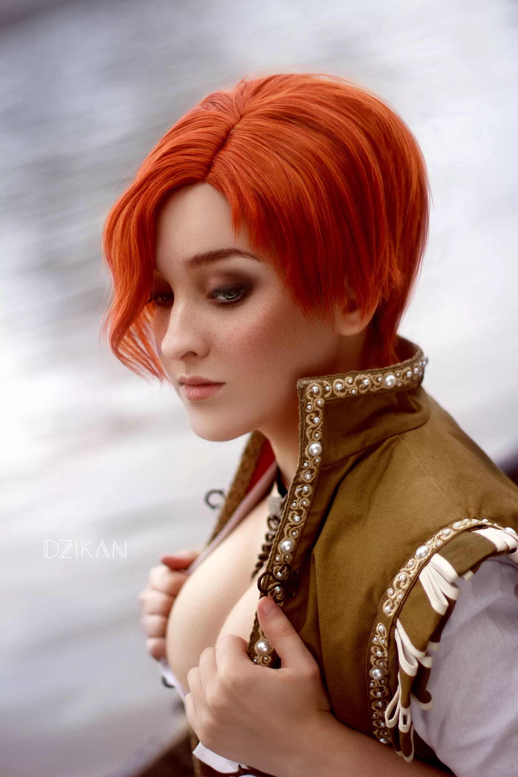 Shani Cosplay Photoshoot By Dzikan Witcher Nudes CosplayBoobs