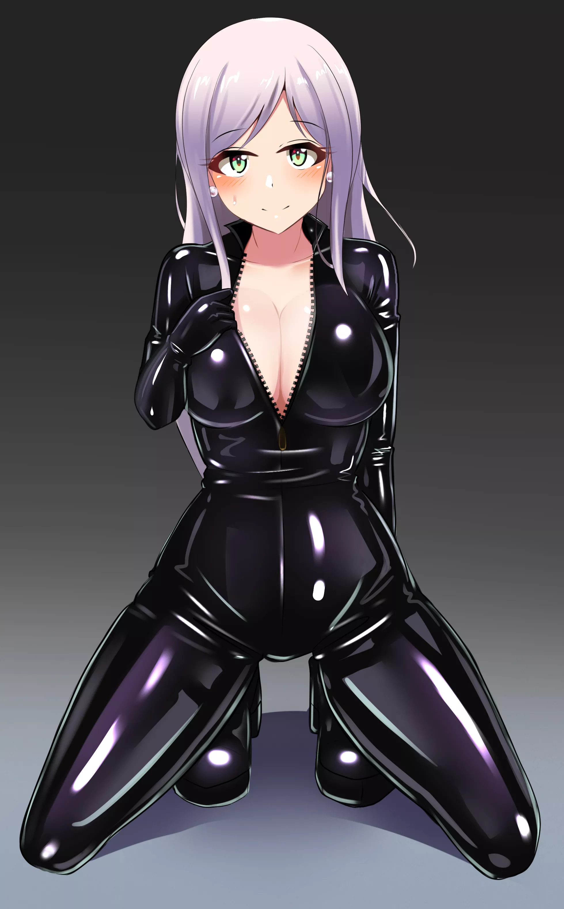 Shiny Rubber Suit Ibusuki Original Nudes Animebodysuits Nude