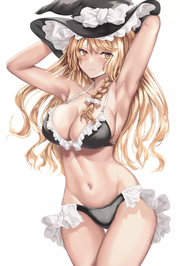 Swimsuit Marisa Nudes Touhou Nsfw Nude Pics Org