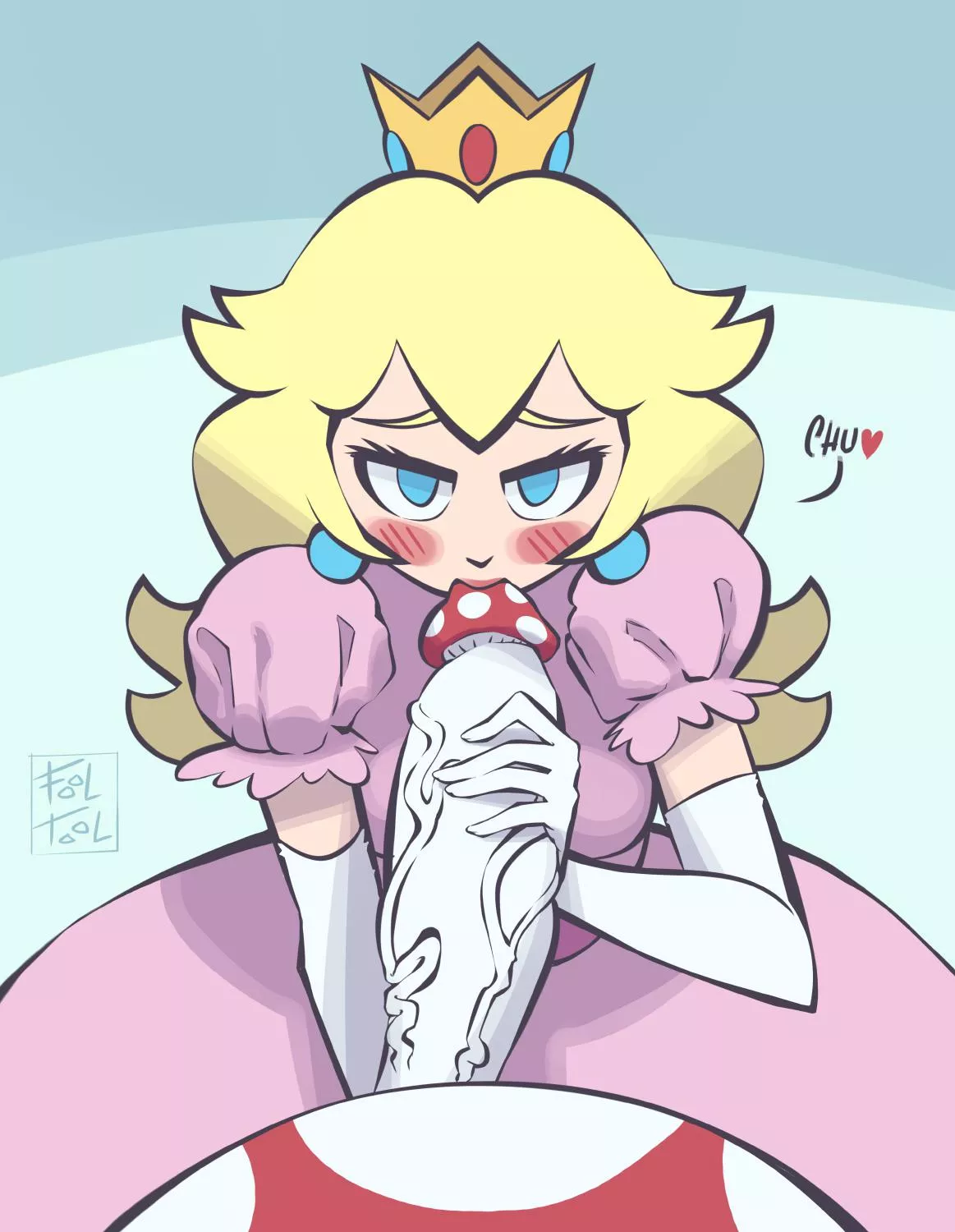 Tasty Mushroom Princess Peach Toad Fool Tool Mario Nudes