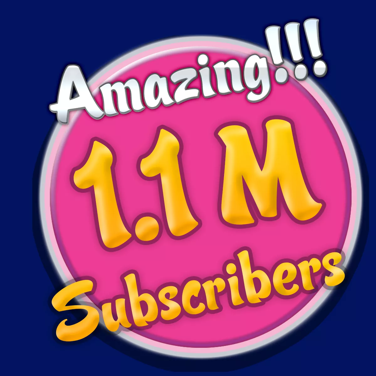 WOW 1 1 Million Subscribers Thank You For Being A Part Of The Nude