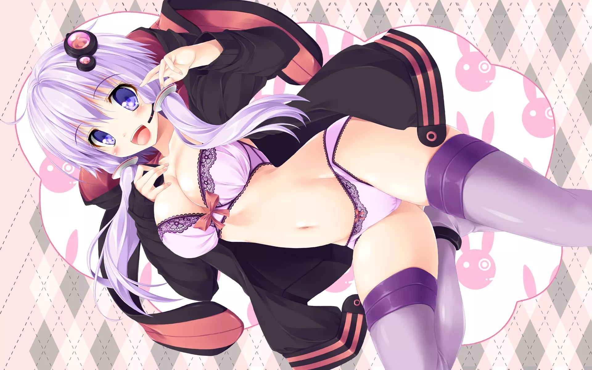 Yuzuki Yukari Vocaloid 1920x1200 Nudes NSFWAnimeWallpaper NUDE