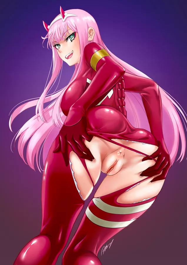 Zero Two Ass Hot Nudes NSFWAnimeWallpaper NUDE PICS ORG