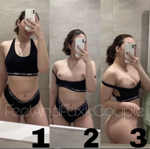 1, 2 or 3?🙇🏽♀️