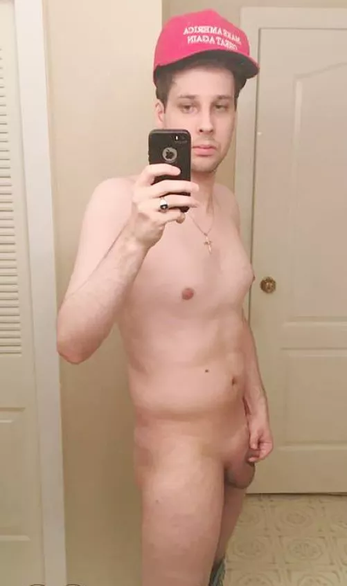 1 inch erect micro penis nude selfie