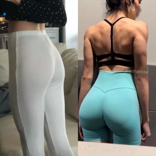 1 year glute progress 🤍 discipline is key 🙏🏼 1 year glute progress 🤍 discipline is key 🙏🏼