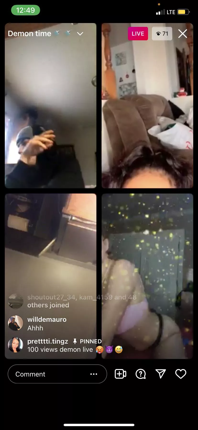 100 views demon time