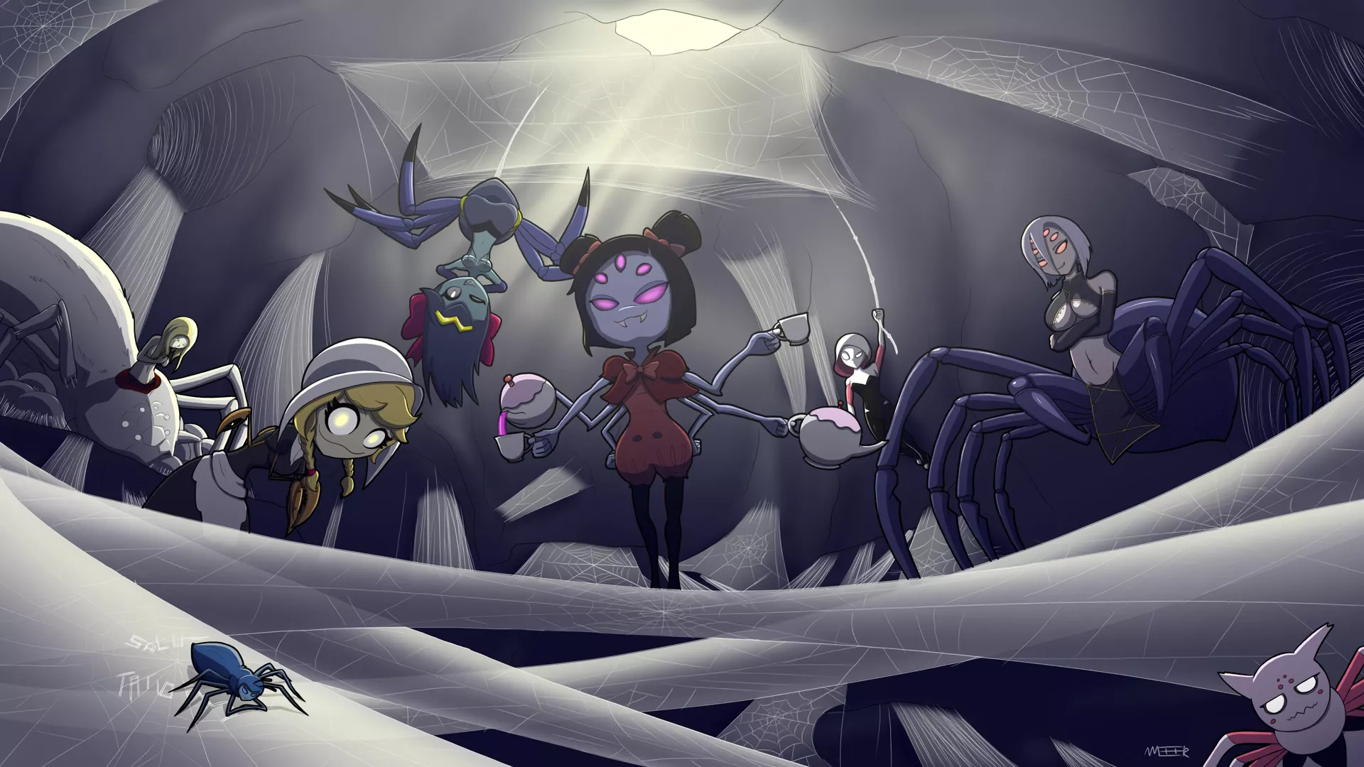 10,000 Arachnophiles, woohoo! 10,000 Arachnophiles, woohoo!