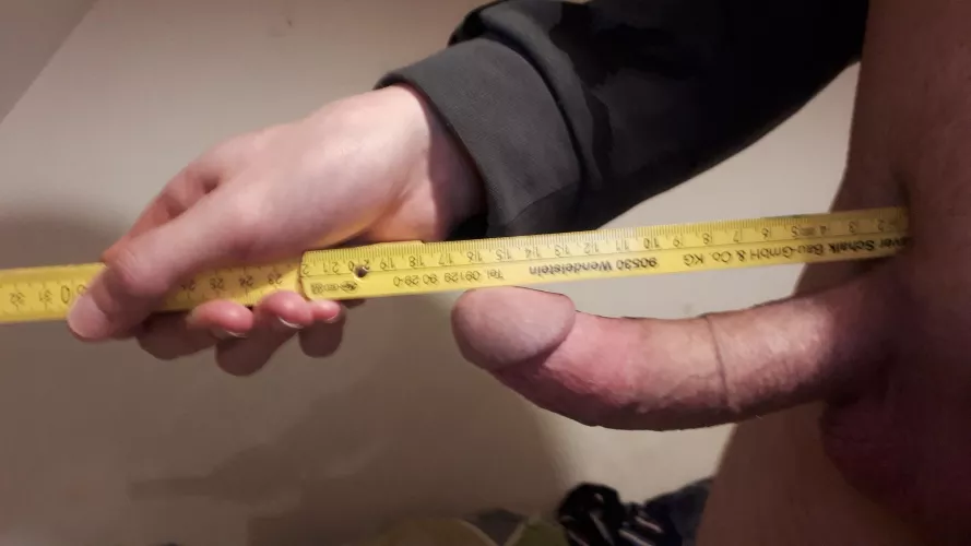17 cm (6.7) BP, without curve 18 cm (7.1) BP. 13.5 cm (5.3) girth. What do you guys think about its size and shape? Is the curve good or bad?