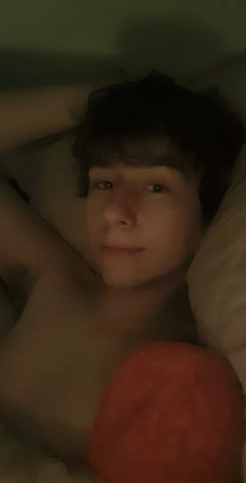 18. I think I look my cutest on little to no sleep :3 (feat. my plushie)