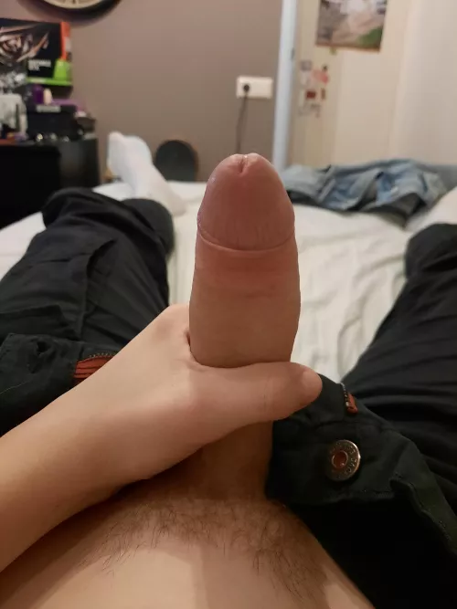 18 virgin should i post a vid of me cumming sometime