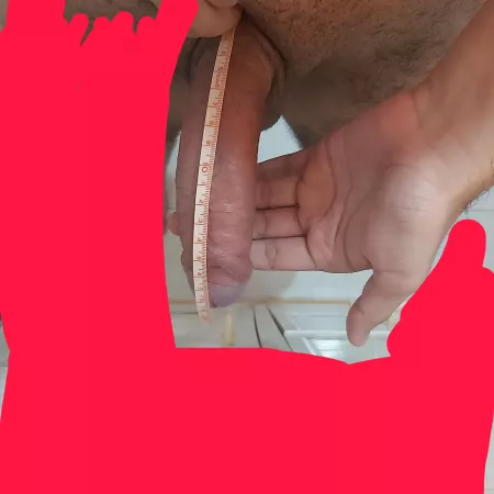 [18-19 cm] Can I claim this as 19 cm or is it lower? Have a downward curve so I used the tape, I made sure there weren't any airgaps