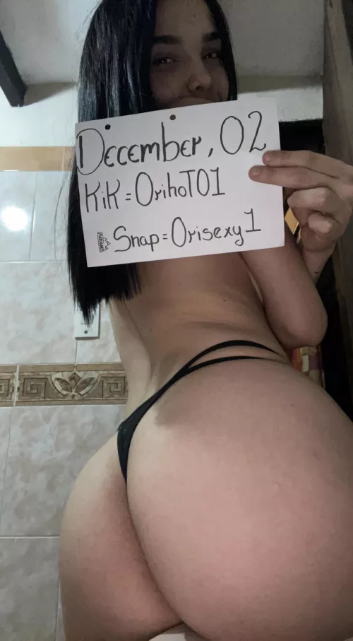 19 [F4M] (selling) Hi, SEXTING?VIDEO CALL?VIDEO (anal, twerking) ?GFE? (Live verification) ?add me to my kik @ orihot01 ?y Snap @ orisexy1