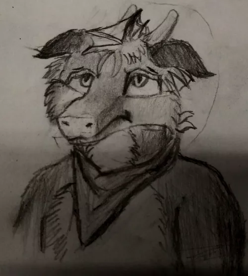 1st attempt at drawing Zug sad. Some people told me he looks more disappointed or worried so I'll post the 2nd attempt some other time