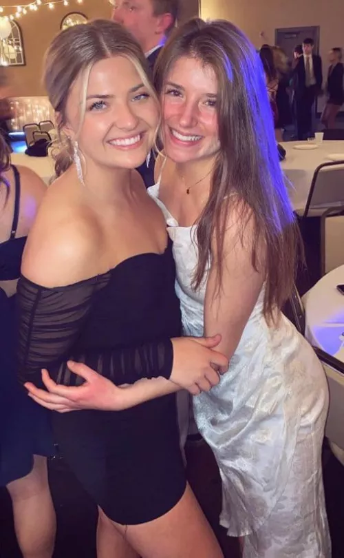 [2] Black or White Dress