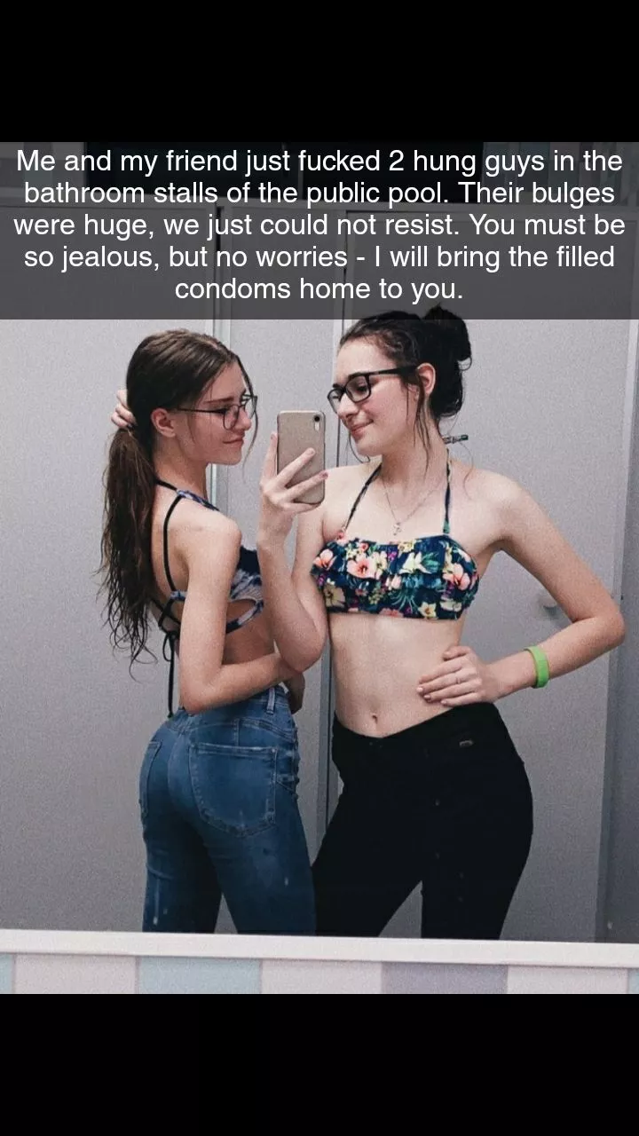2 condoms to lick out 2 condoms to lick out