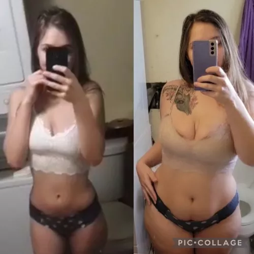 2 years later and 70lbs heavier