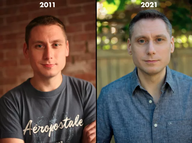 2011 vs 2021 Happy New Year!