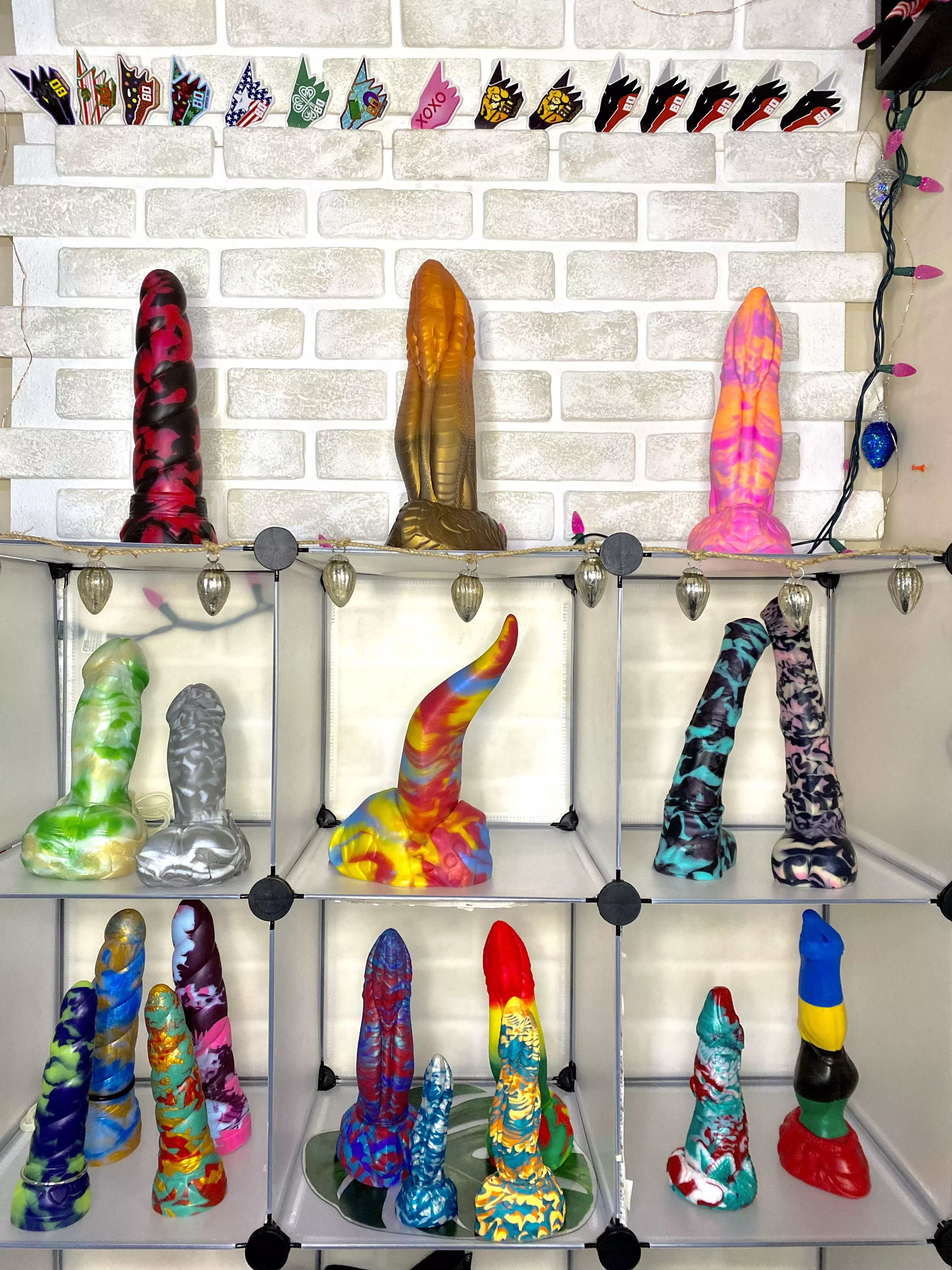 2021 With Bad Dragon! 😈😻 My Husband & I Are So Proud Of Our Collection And Have So Much Love For Each One Of These Amazing Dildos! 🔥👀 So Much Pleasure In One Photo 🥵 [OC]